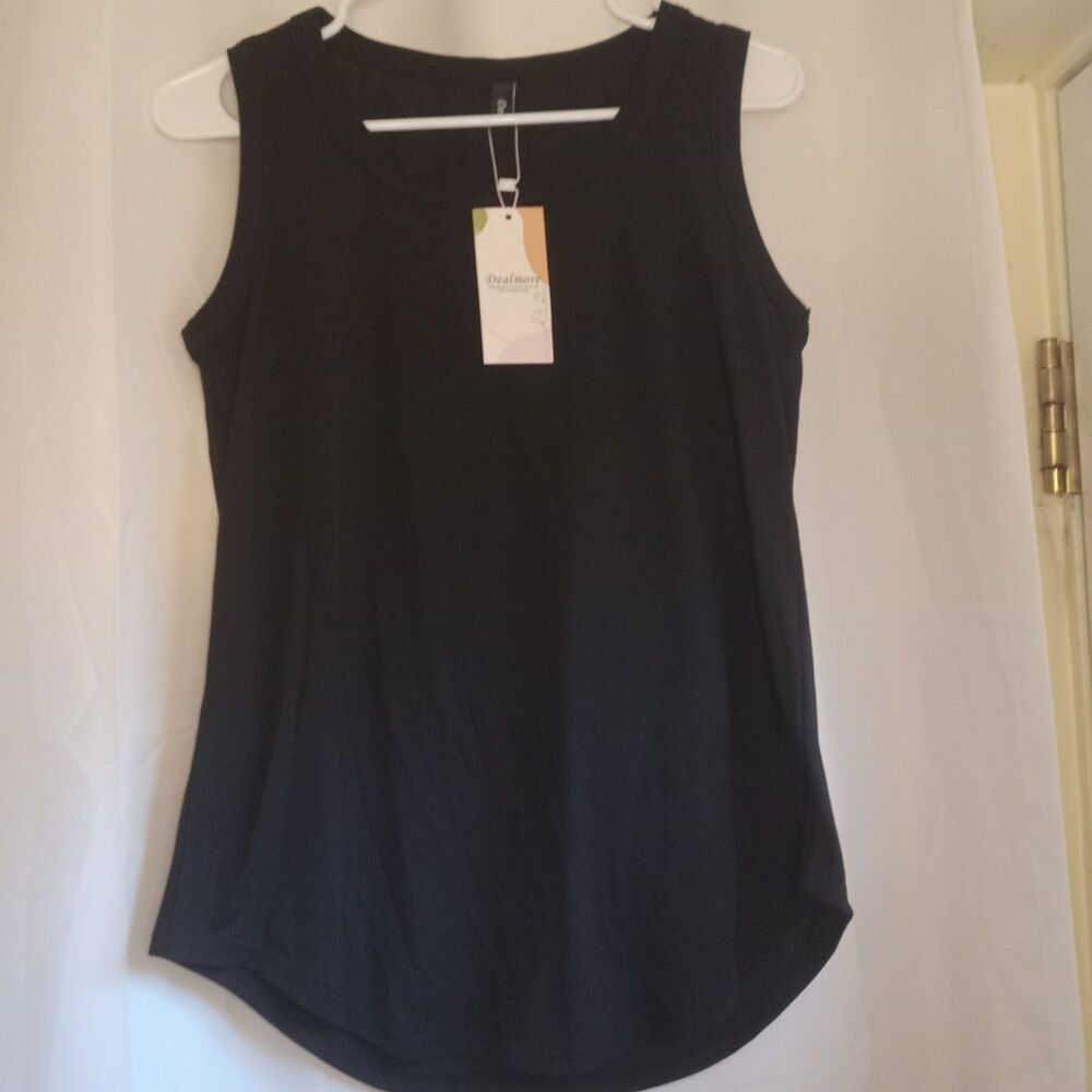 Dealmore Black Tank Top, Small